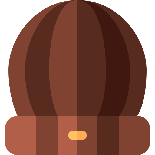 ビーニー帽 Basic Rounded Flat icon