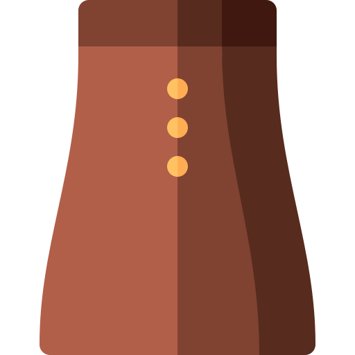 スカート Basic Rounded Flat icon