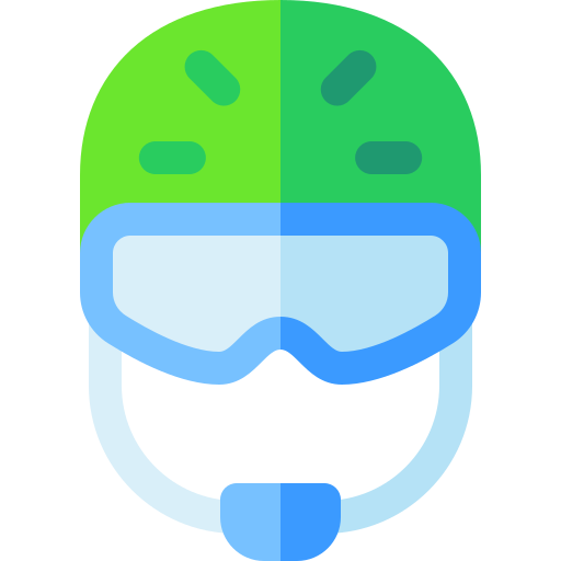 ヘルメット Basic Rounded Flat icon
