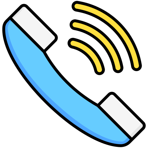 電話 Generic Outline Color icon