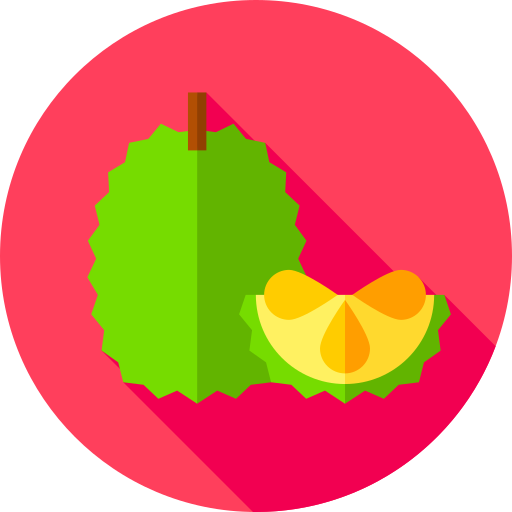 jackfruit Flat Circular Flat icon