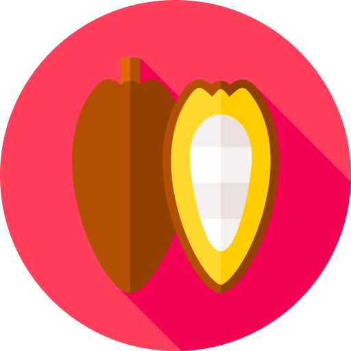 Cacao Flat Circular Flat icono