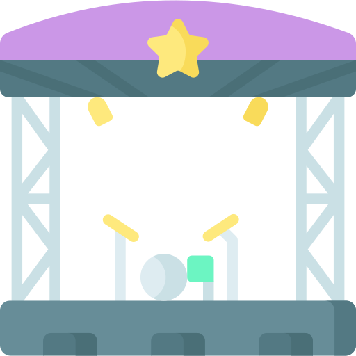 Stage Special Flat icon