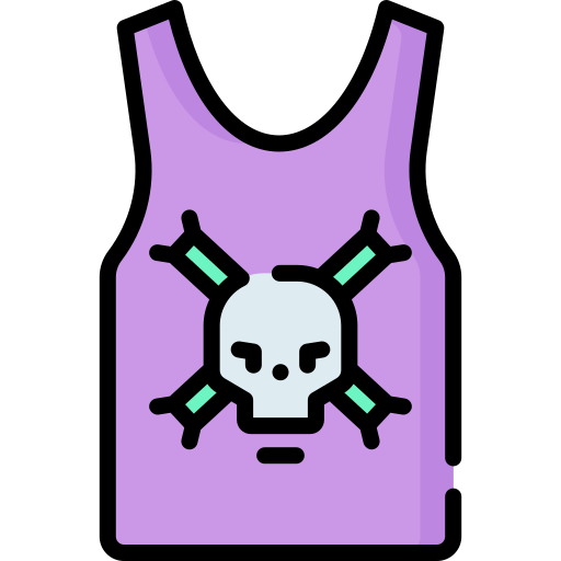 muskelshirt Special Lineal color icon