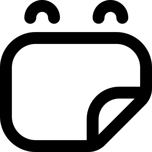 folha Super Basic Orbit Outline Ícone