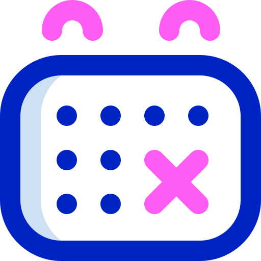 Date Super Basic Orbit Color icon