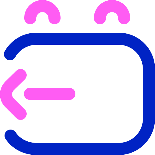 terug naar datum Super Basic Orbit Color icoon