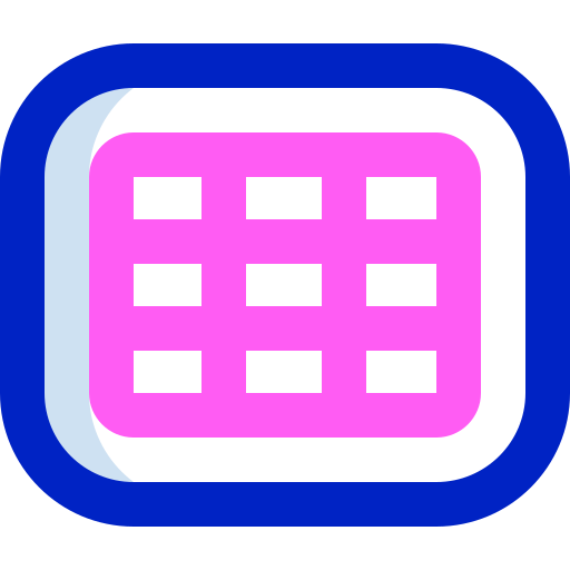 vista de año Super Basic Orbit Color icono