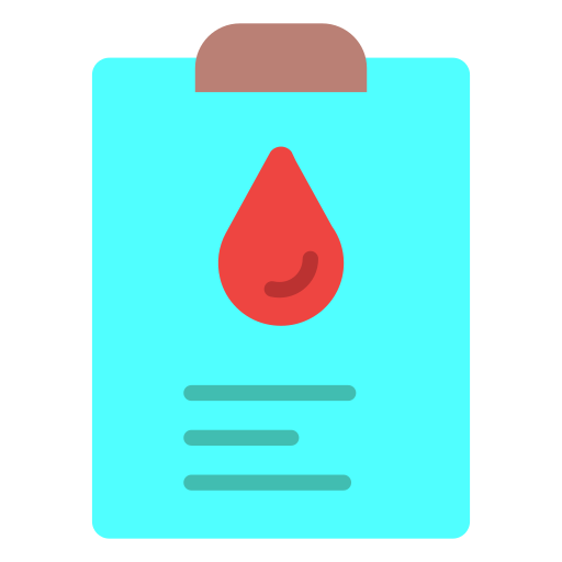Анализ крови Generic Flat иконка