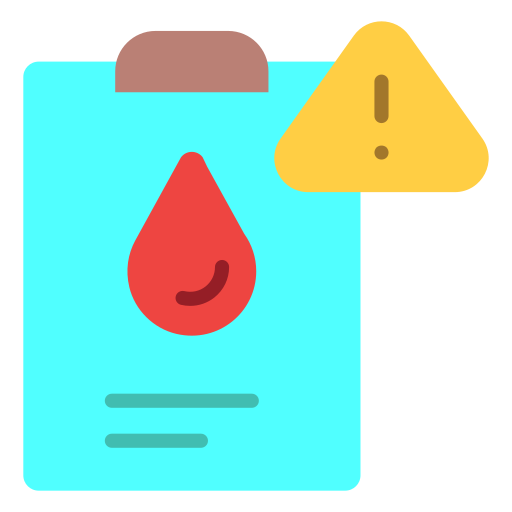 analisi del sangue Generic Flat icona
