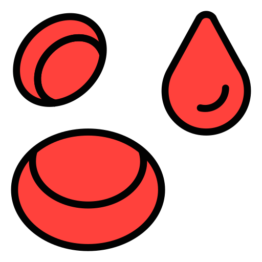 Blood cells Generic Outline Color icon
