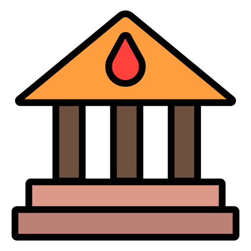 bank krwi Generic Outline Color ikona