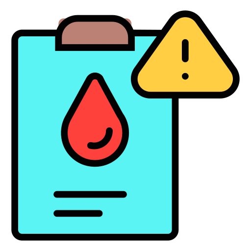 Анализ крови Generic Outline Color иконка