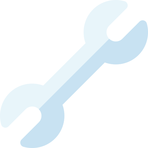llave inglesa Basic Rounded Flat icono