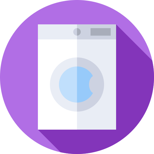 洗濯機 Flat Circular Flat icon