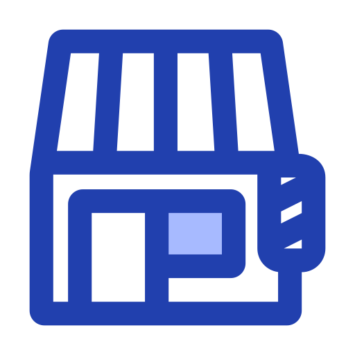 이발소 Generic Blue icon