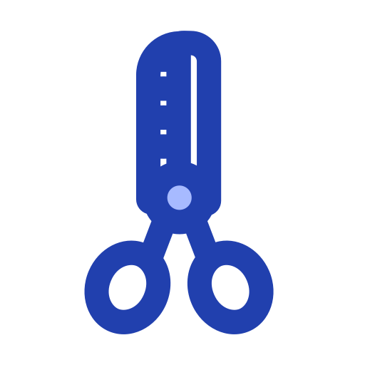 가위 Generic Blue icon