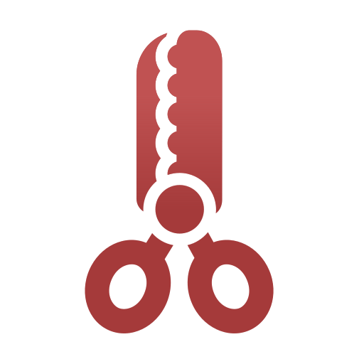 nożycowy Generic Flat Gradient ikona