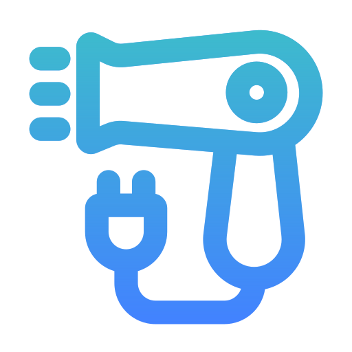 Hair dryer Generic Gradient icon