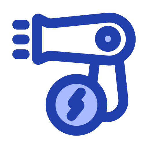 secador de pelo Generic Blue icono