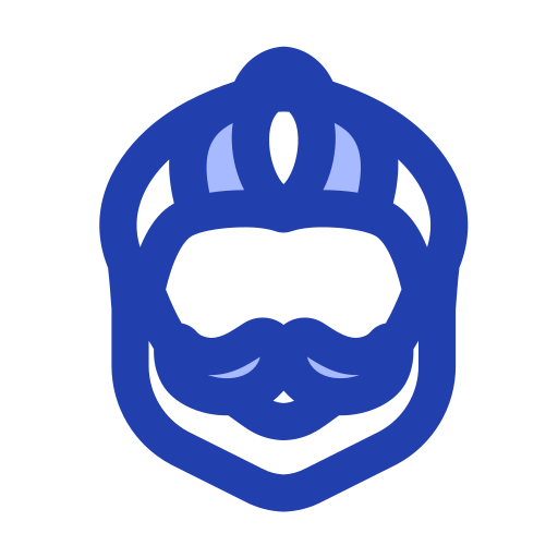 Hairstyle Generic Blue icon