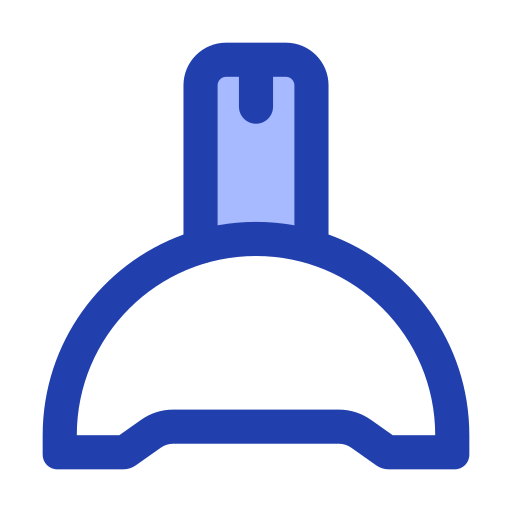 broche del pelo Generic Blue icono