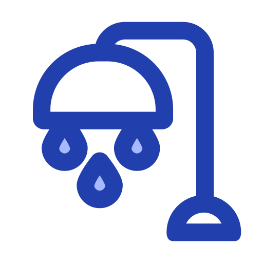 샤워 Generic Blue icon
