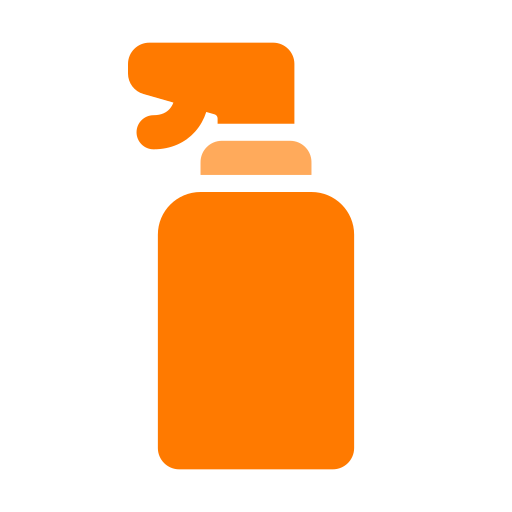 botella de spray Generic Flat icono