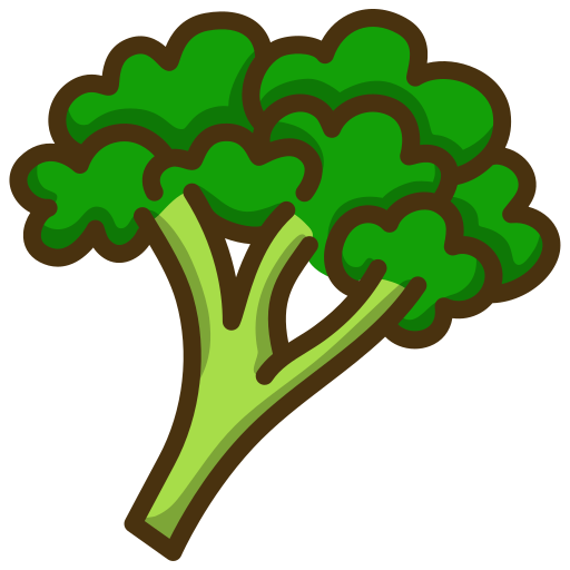 brokuły Generic Outline Color ikona