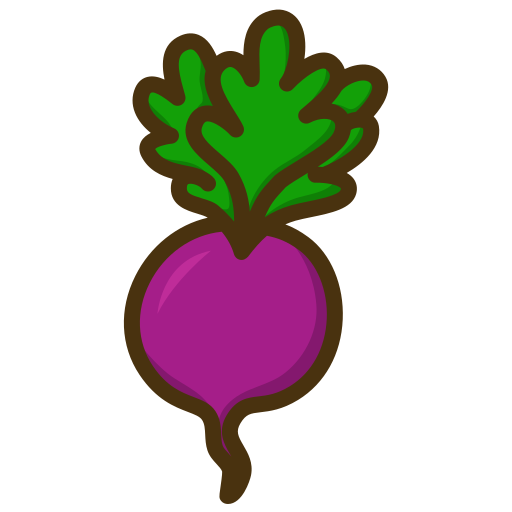 süßkartoffel Generic Outline Color icon