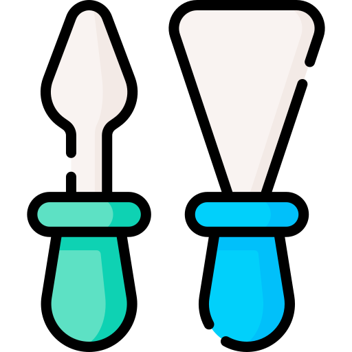 espátula Special Lineal color icono