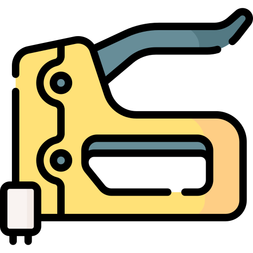 Staple gun Special Lineal color icon