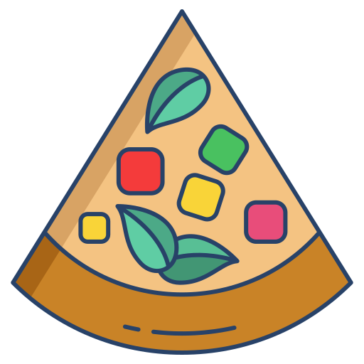 pizza Generic color outline icono