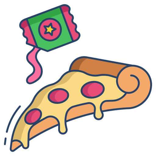 pizza Generic color outline icoon