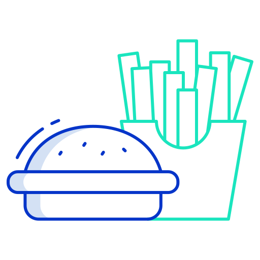 burgery Generic color outline ikona