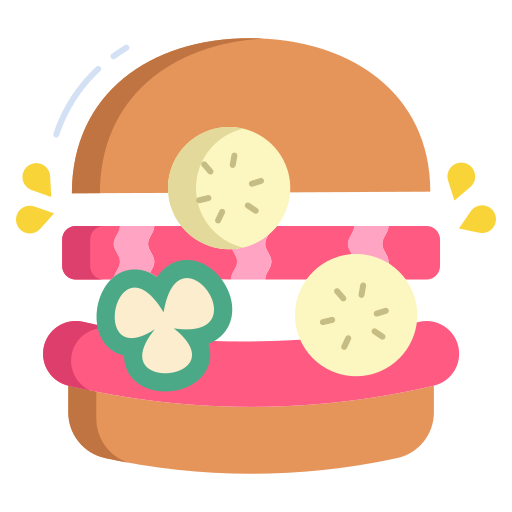 バーガー Generic color fill icon
