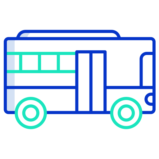 autobus Generic color outline ikona