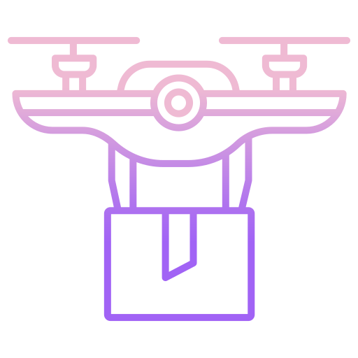 Drone Generic gradient outline icon