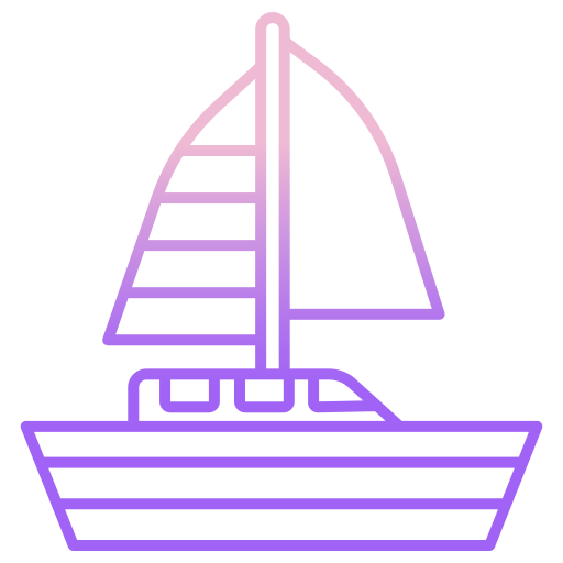 barco de vela Generic gradient outline icono