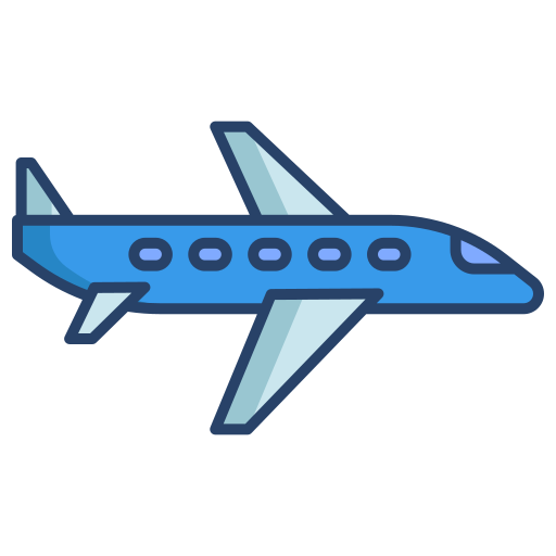 飛行機 Generic color outline icon