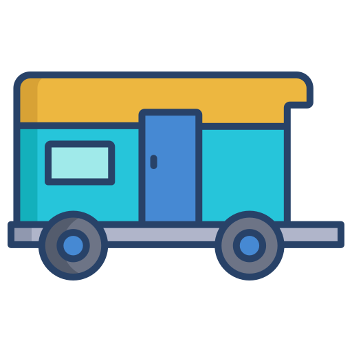 caravana Generic color outline icono