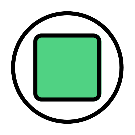 ストップ Generic Outline Color icon