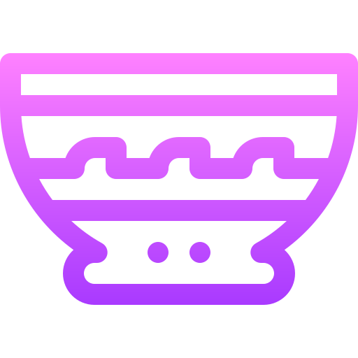 사발 Basic Gradient Lineal color icon