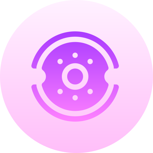 shield Basic Gradient Circular icon