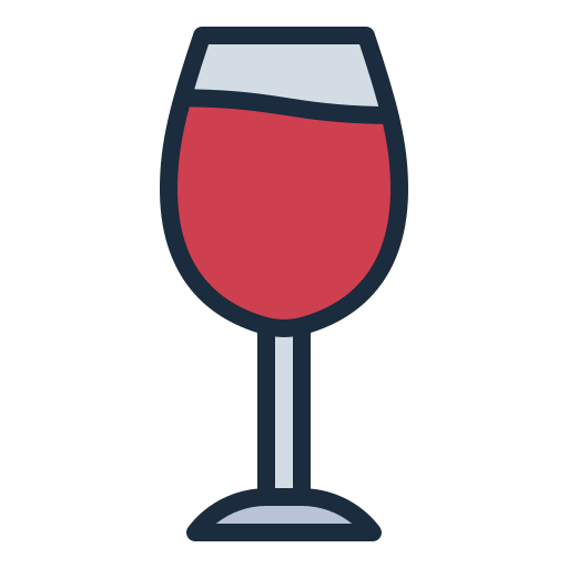 vino Generic Outline Color icono