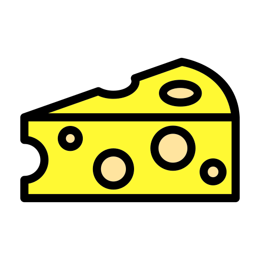 Cheese Generic Outline Color icon