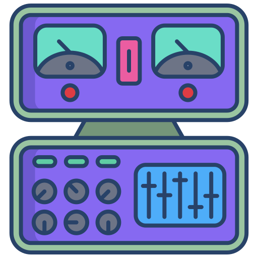 amplificador Generic color outline icono