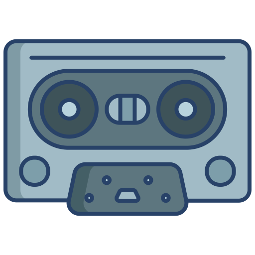 kassette Generic color outline icon