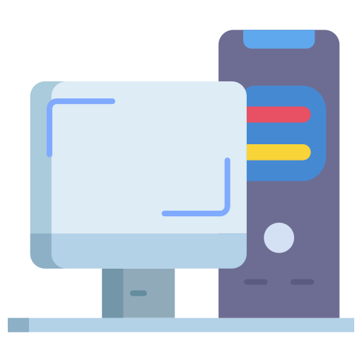 computer Generic color fill icon