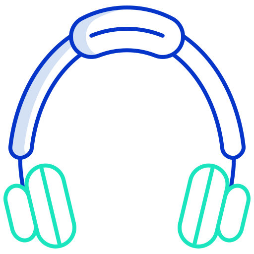 słuchawki Generic color outline ikona